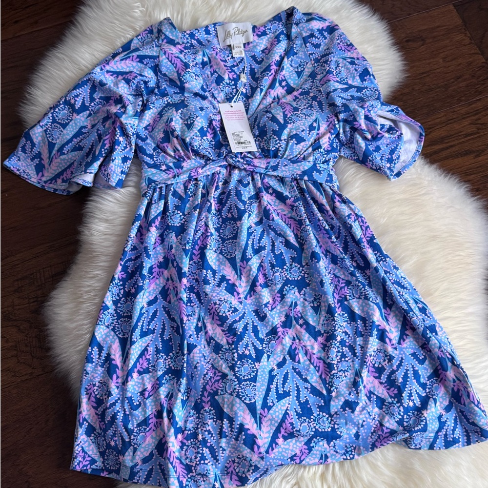 Minka Skirted Romper

Color: Barton Blue Star Gazing
Size: XXS